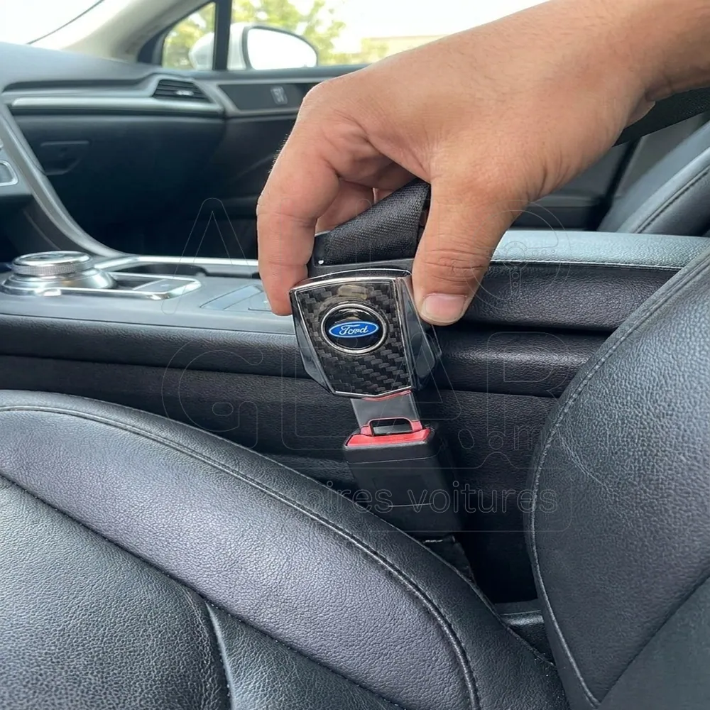 Clip de Ceinture de Sécurité Ford Carbone vue 2