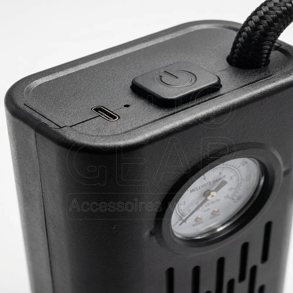 Compresseur d'Air Portable avec Manomètre vue 3