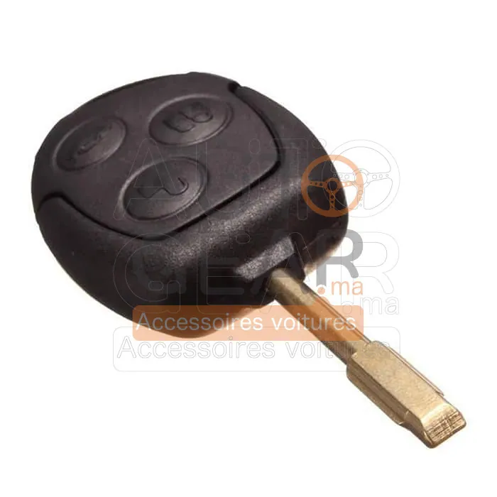 Coque de Clé Ford Mondeo Fiesta Focus 3 Boutons vue 2