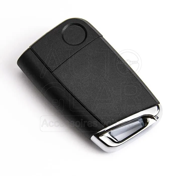 Coque de Clé 3 Boutons sans Lame Volkswagen, Seat, Skoda vue 2