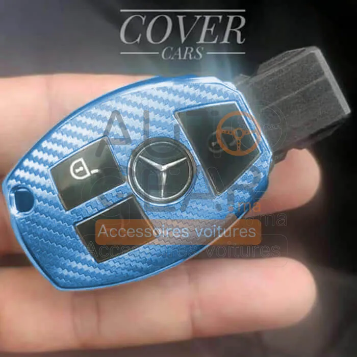Coque Couvre-clé Silicone Mercedes-Benz C220 vue 3