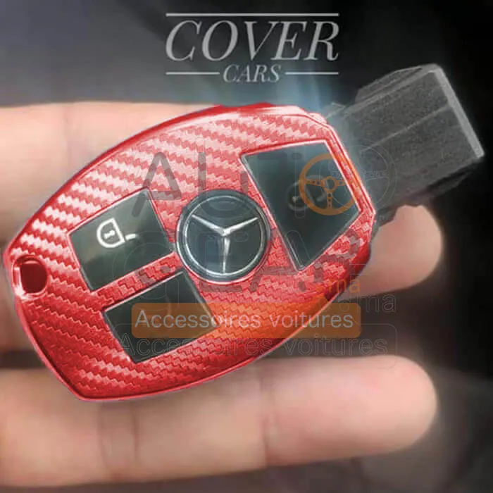 Coque Couvre-clé Silicone Mercedes-Benz C220 vue 2
