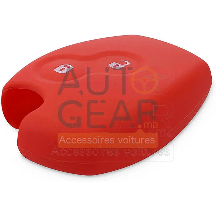 Coque Couvre-clé Silicone Renault Dacia 2 Boutons