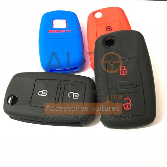 Coque Couvre-clé Silicone Seat 2 Boutons vue 3