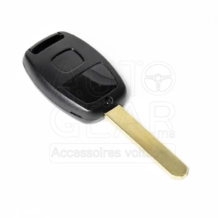 Coque de Clé 2 Boutons avec Lame Honda Accord, Civic, CR-V, Jazz vue 4