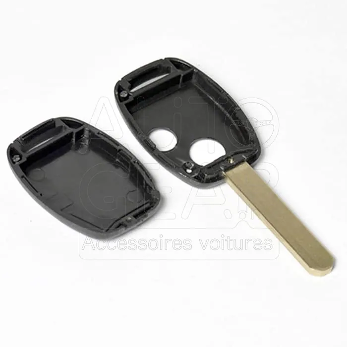 Coque de Clé 2 Boutons avec Lame Honda Accord, Civic, CR-V, Jazz vue 2