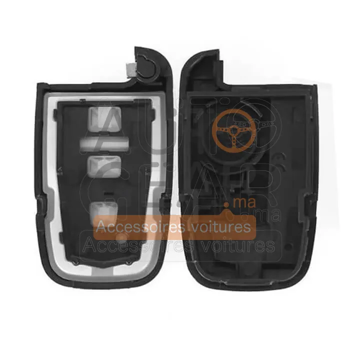 Coque de Clé Hyundai Kia 3 Boutons Sans Lame vue 4