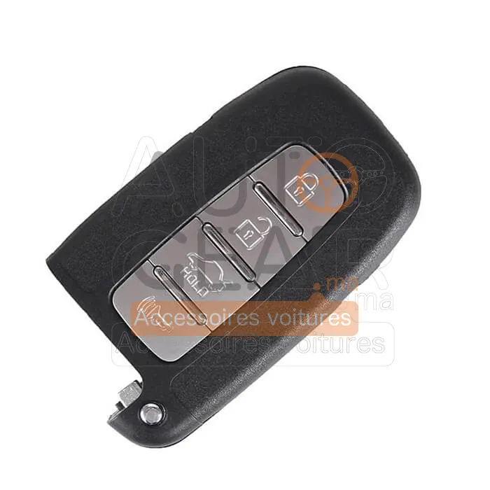 Coque de Clé Hyundai Kia 4 Boutons Sans Lame vue 2