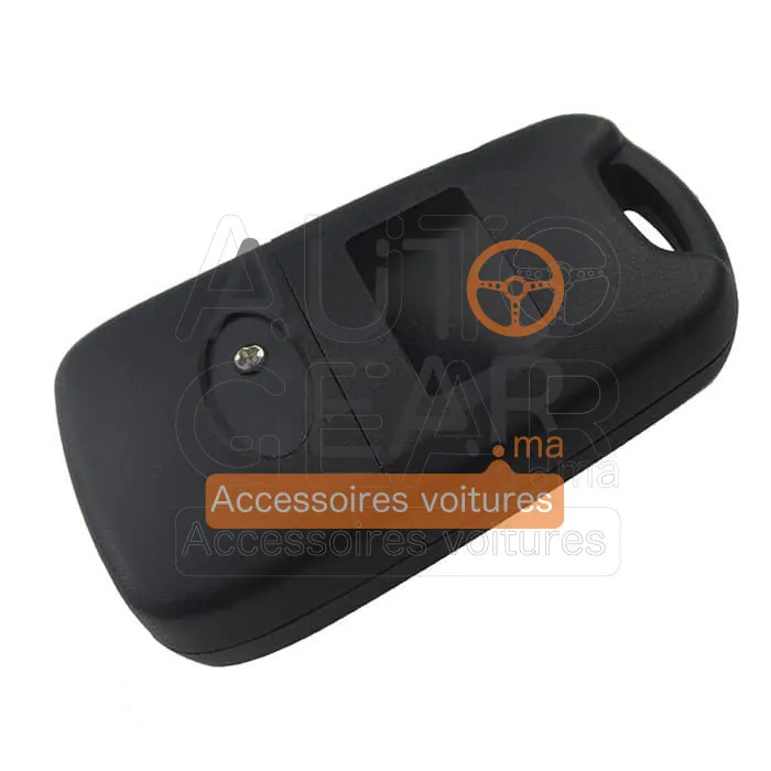 Coque de Clé Hyundai Verna 2 Boutons Sans Lame vue 4