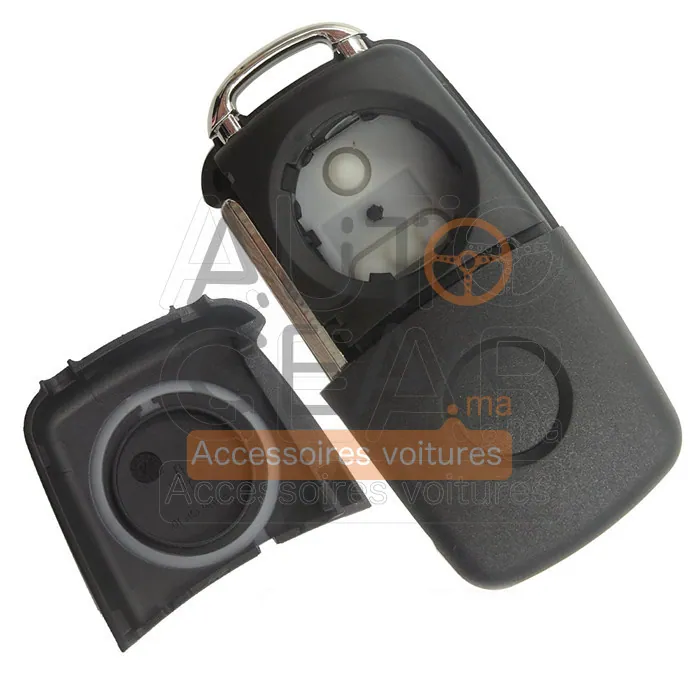 Coque de Clé pour Volkswagen 2 Boutons vue 4