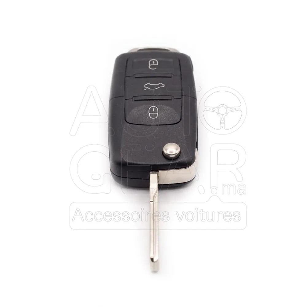 Coque de Clé Volkswagen 3 Boutons avec Lame vue 2
