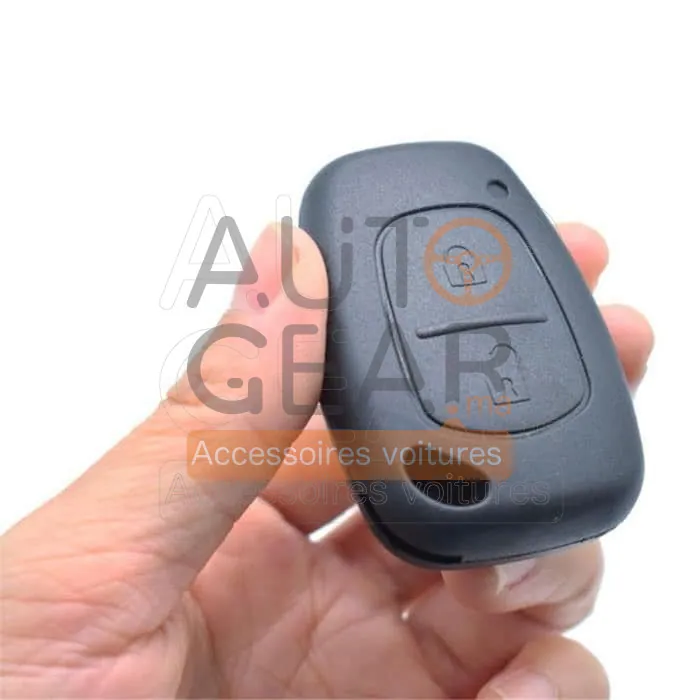 Coque de Clé Renault Trafic Kangoo Opel Master 2 Boutons vue 4