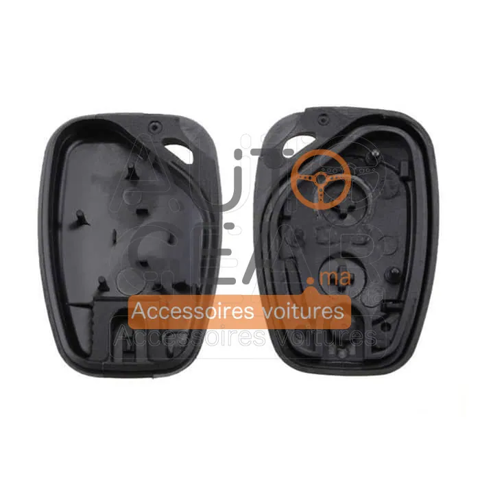 Coque de Clé Renault Trafic Kangoo Opel Master 2 Boutons vue 3
