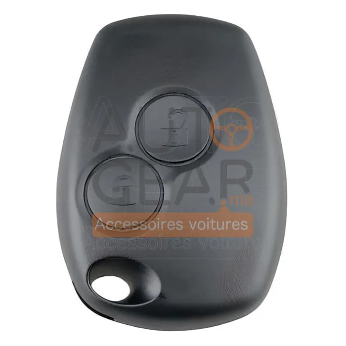 Coque de Clé Renault Dacia Opel 2 Boutons Sans Lame