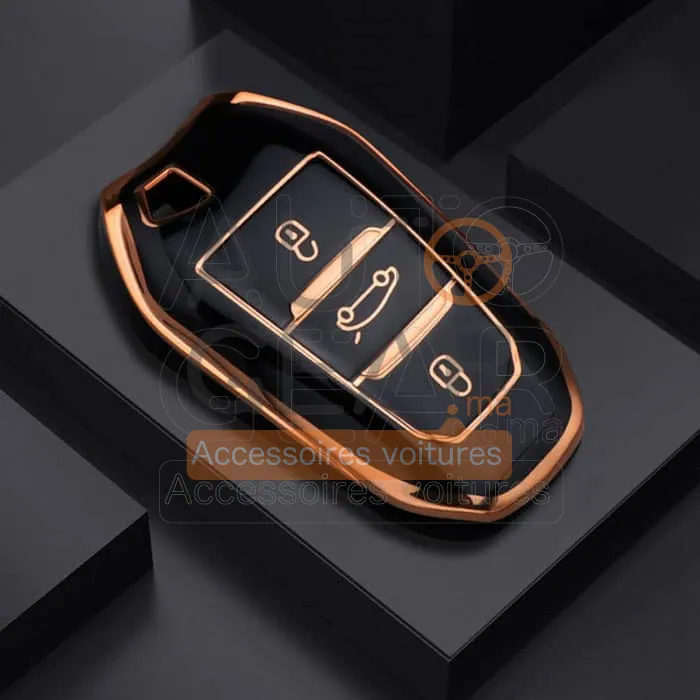 Coque de Protection Clé TPU pour Peugeot, Citroën, DS