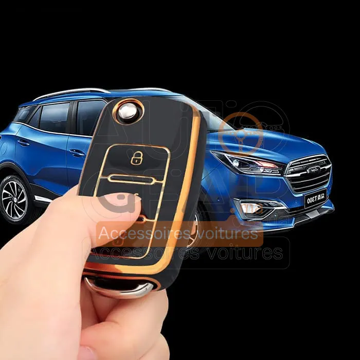Coque de Protection Clé TPU pour Volkswagen, Skoda, Seat vue 2
