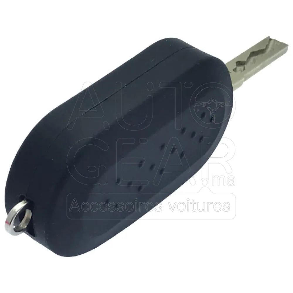 Couvre-Clé Fiat Silicone Noir 3 Boutons vue 4