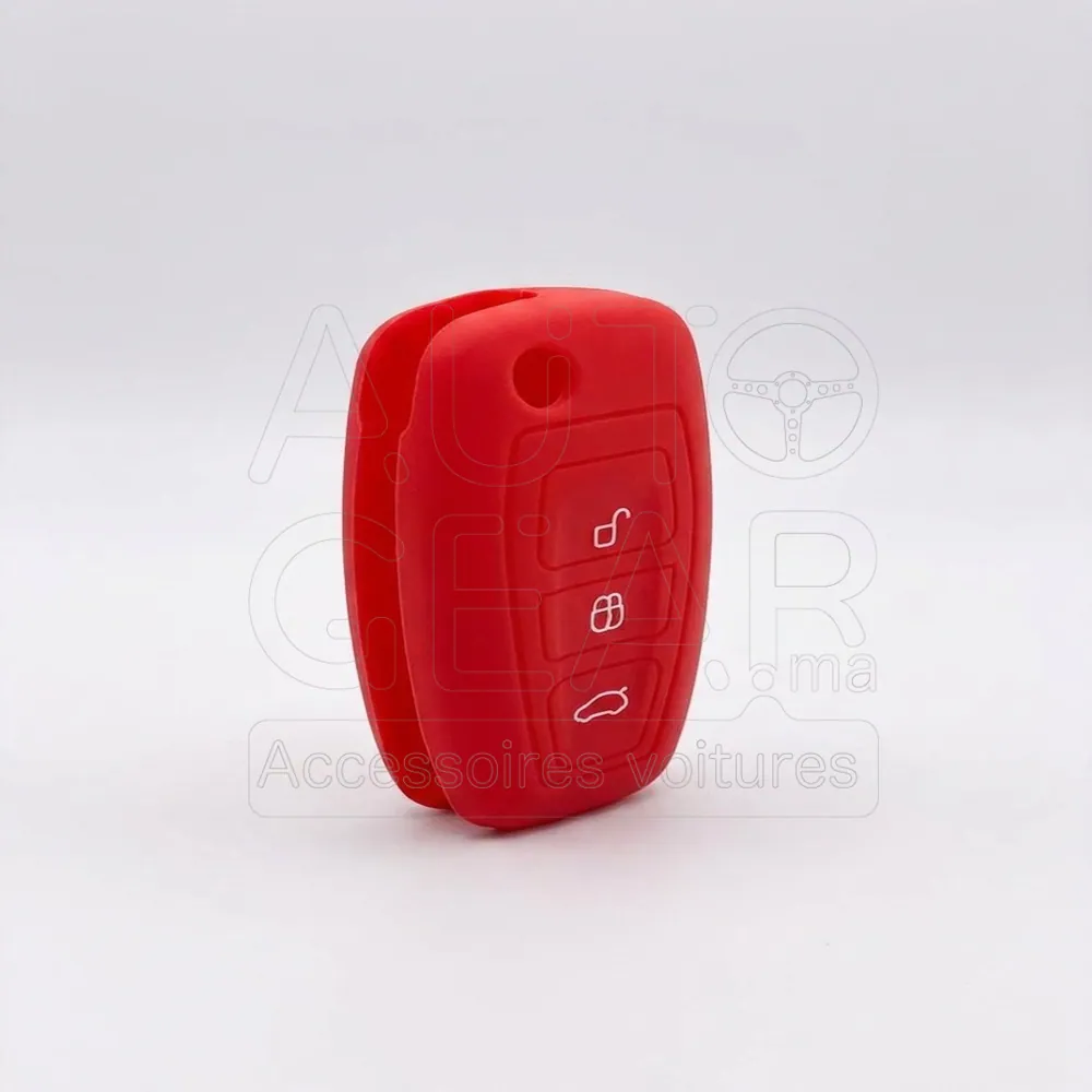 Couvre-Clé Silicone Ford Focus 3 Rouge