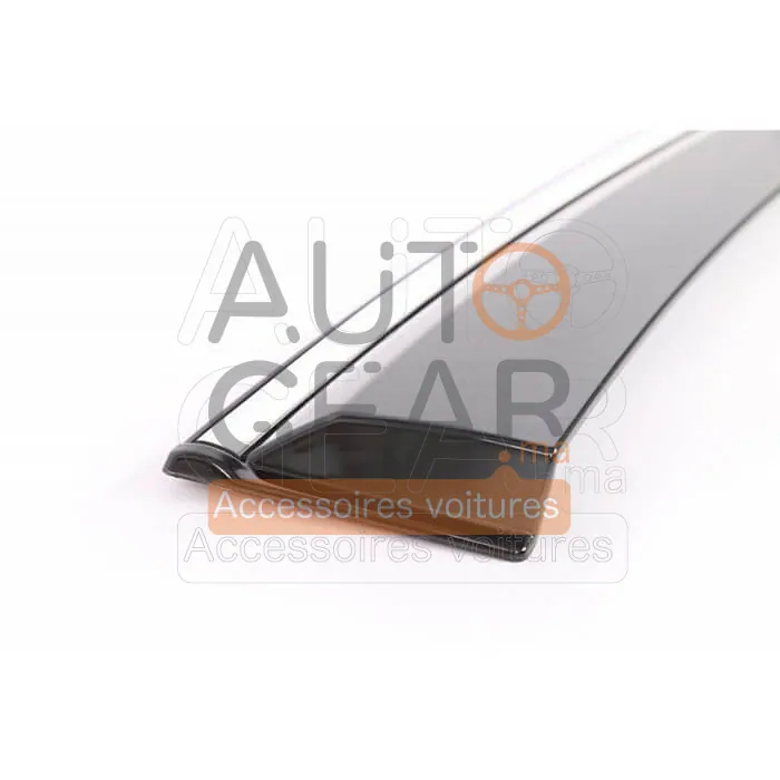 Déflecteur d'Air Noir et Chromé Renault Clio 4 vue 2