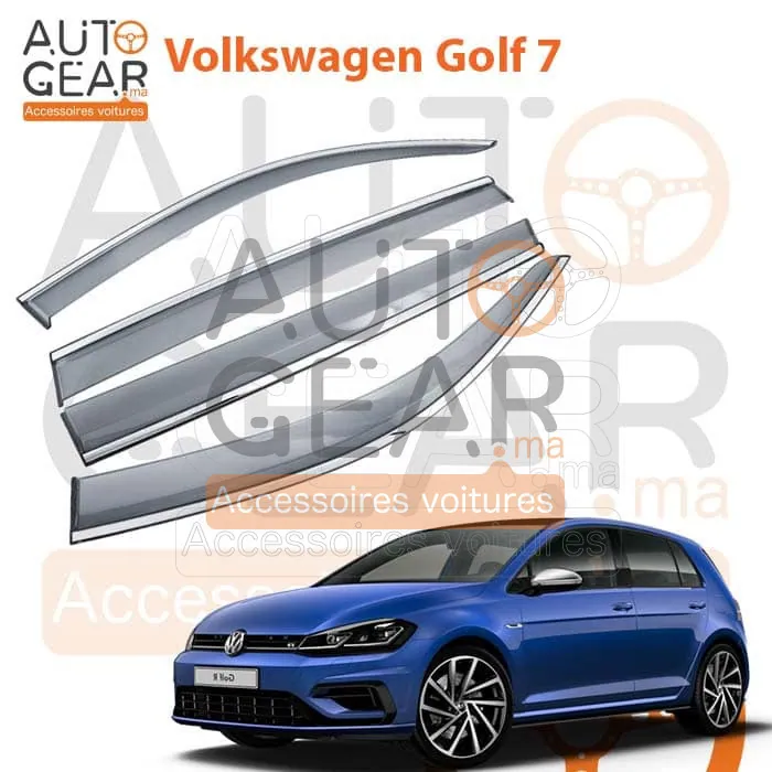 Déflecteur d'Air Noir et Chromé Volkswagen Golf 7 (2012-2019)