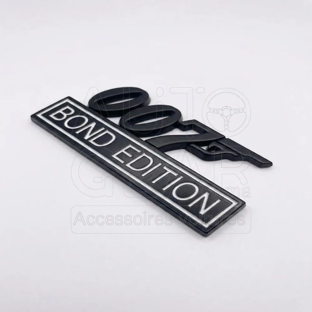 Emblème 007 Bond Edition Noir Mat pour Aston Martin