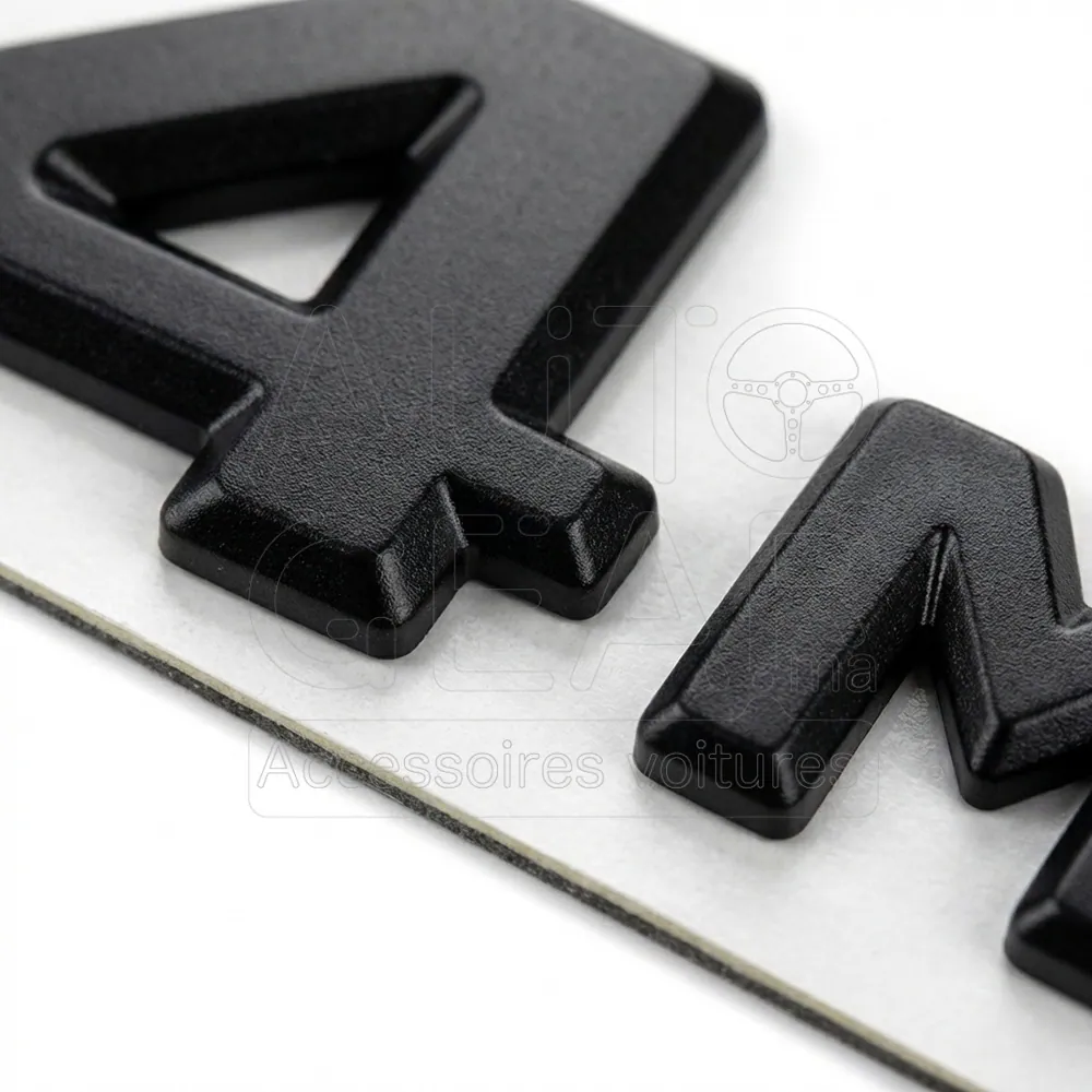 Emblème 4MATIC Noir pour Mercedes-Benz vue 3
