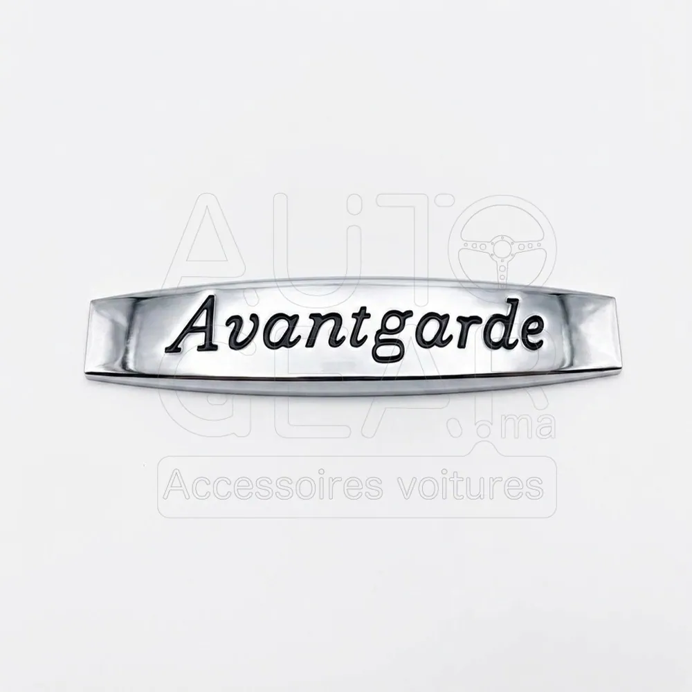 Emblème Avantgarde Chrome pour Mercedes-Benz