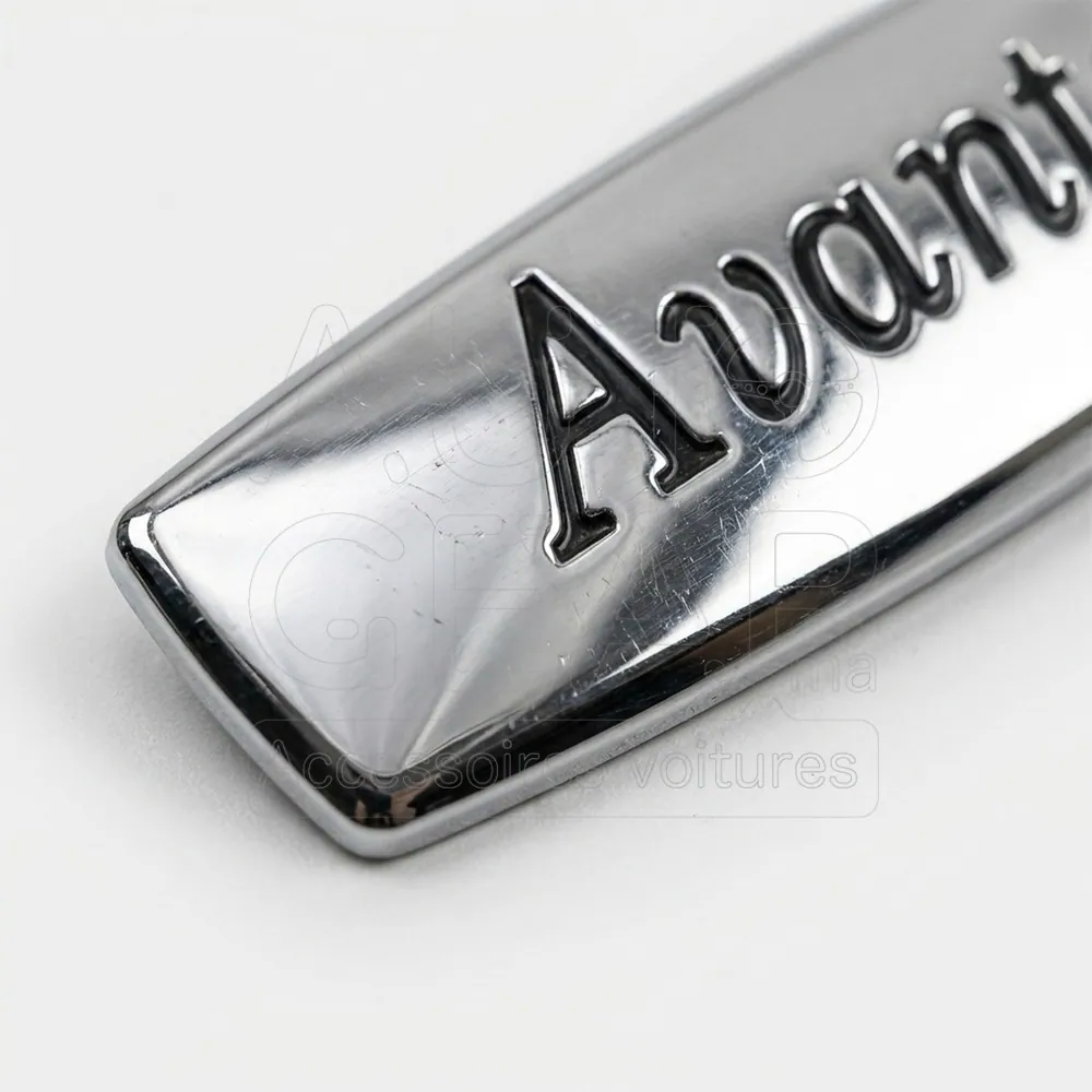 Emblème Avantgarde Chrome pour Mercedes-Benz vue 3