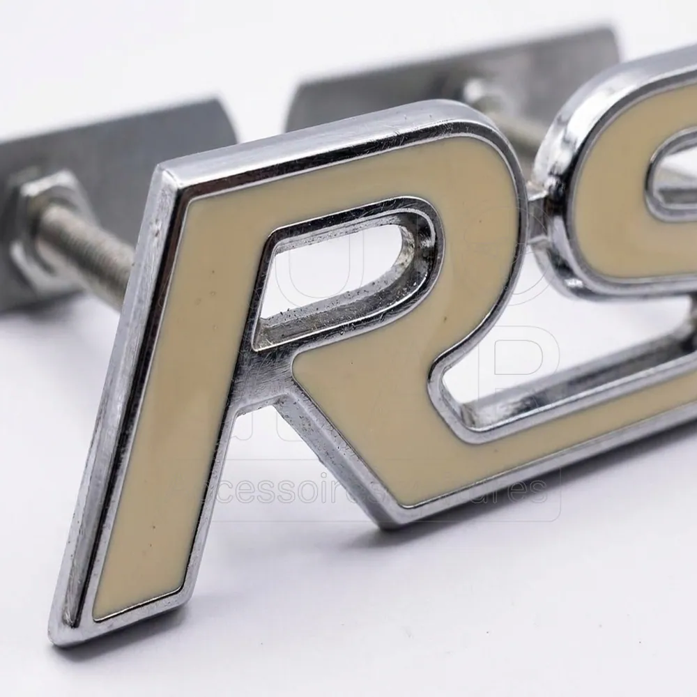 Emblème de Calandre RS Chromé pour Tuning vue 3