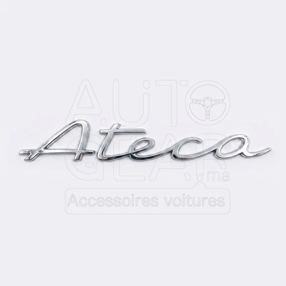 Emblème Lettres SEAT Ateca Chrome