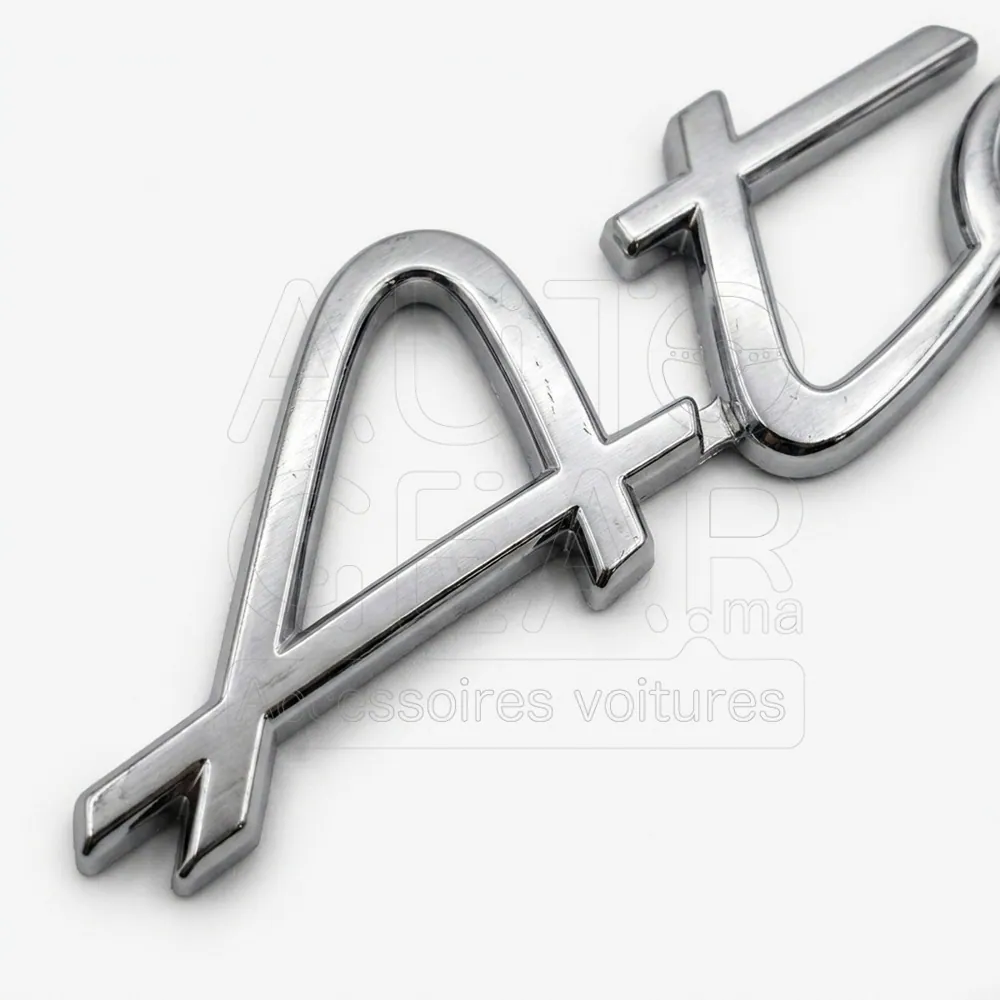 Emblème Lettres SEAT Ateca Chrome vue 3