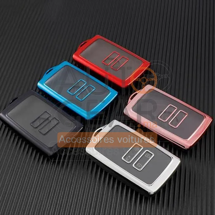 Étui de Clé TPU 4 Boutons pour Renault Duster, Koleos, Kadjar, Megane vue 4