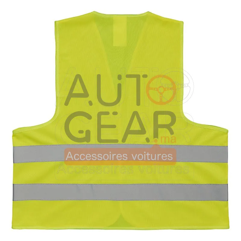 Gilet de Sécurité Jaune Haute Visibilité vue 3