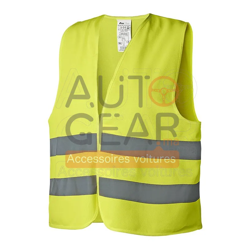 Gilet de Sécurité Jaune Haute Visibilité