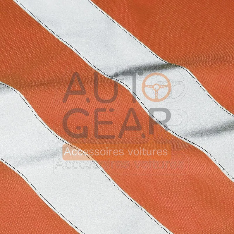 Gilet de Sécurité Orange Haute Visibilité vue 3