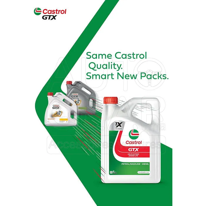 Huile Moteur Castrol GTX 3X Clean 10W40 5L vue 4