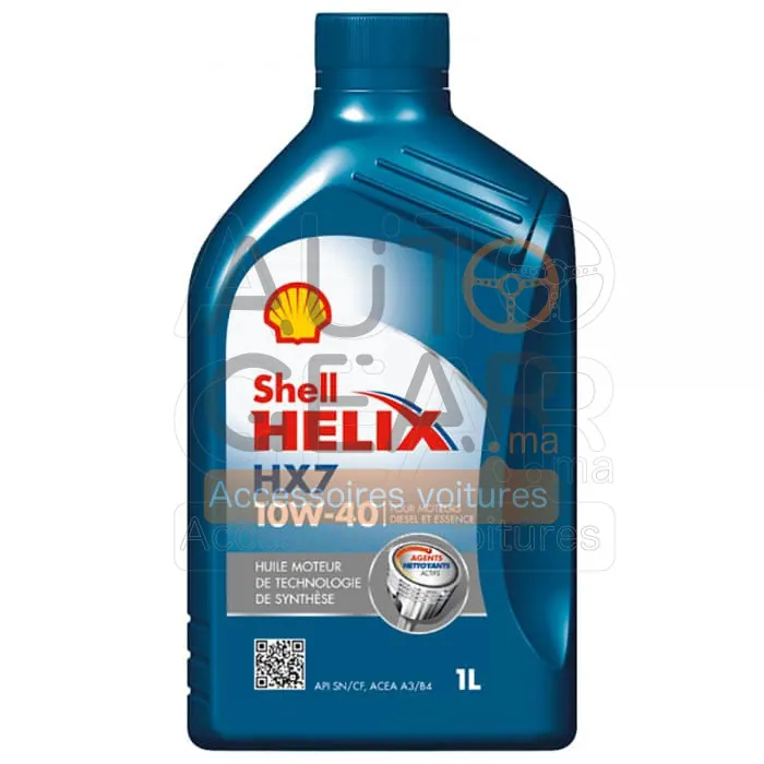 Huile Moteur Shell Helix HX7 10W-40 1L