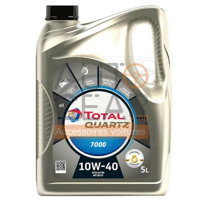 Huile Moteur Total Quartz 7000 10W-40 5L