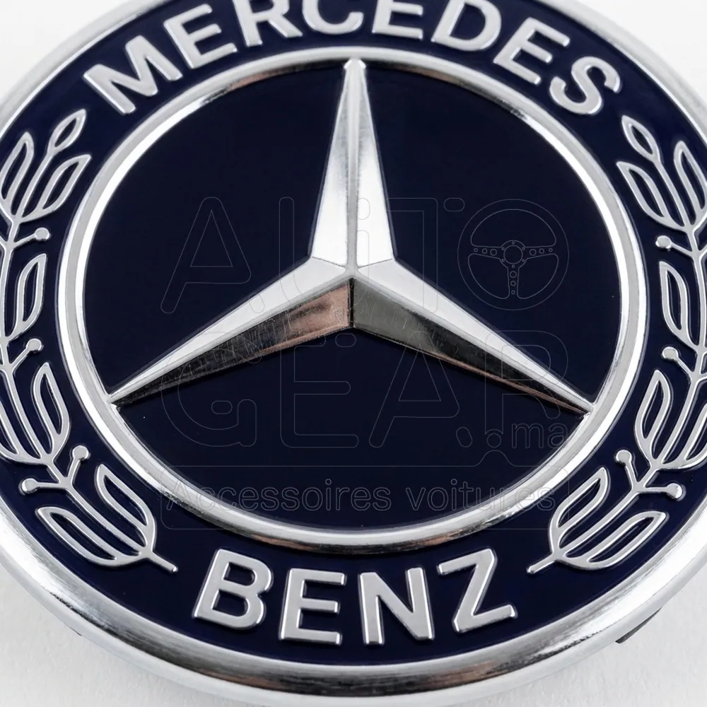 Insigne Emblème Capot 57mm Mercedes-Benz Classe C W205 vue 3