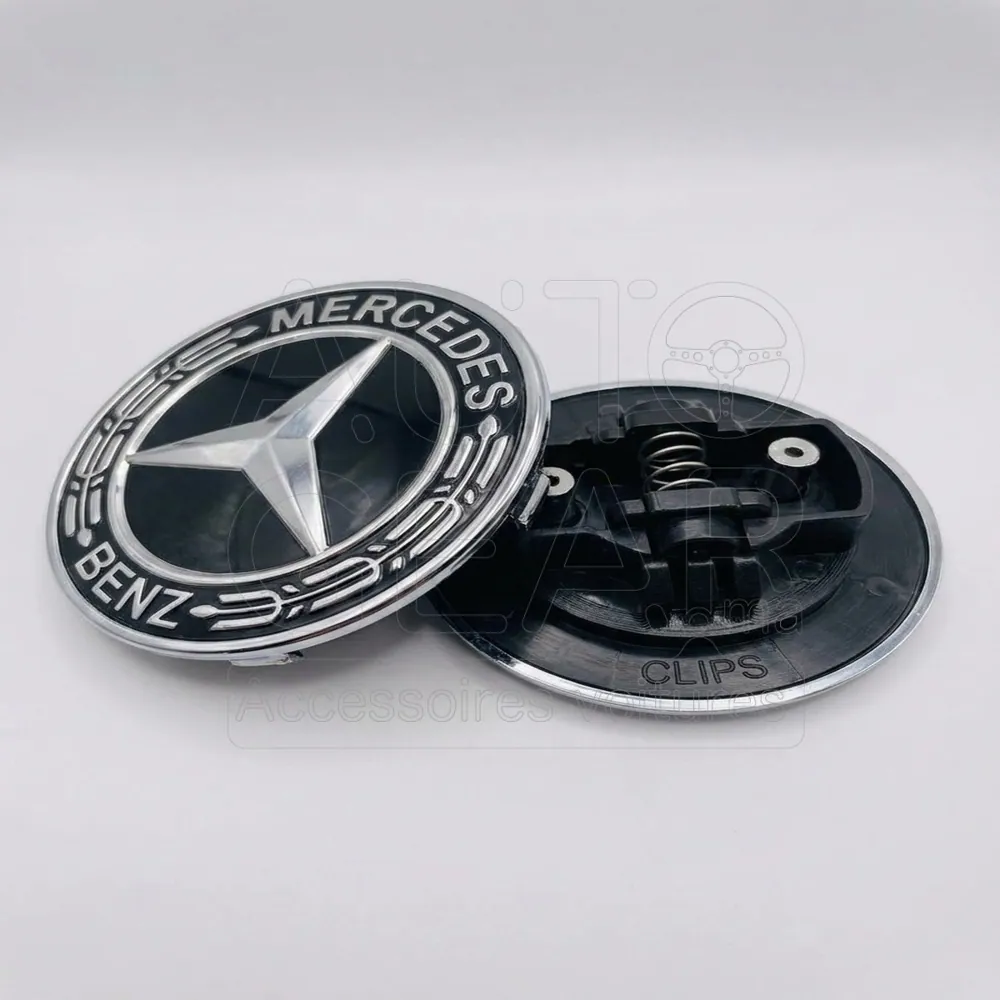 Insigne Emblème Capot 57mm Mercedes-Benz Classe C W205 vue 4