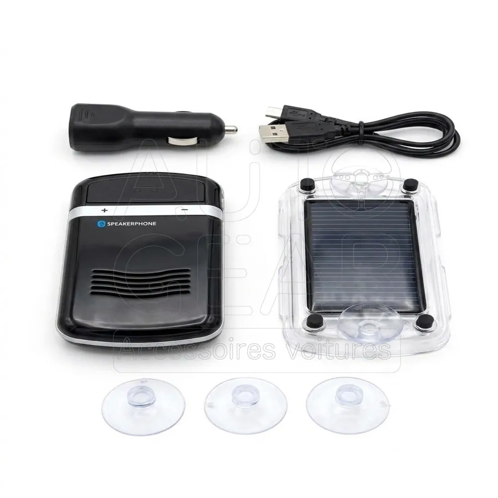 Kit Mains Libres Solaire Bluetooth Clip Sonic TEC503