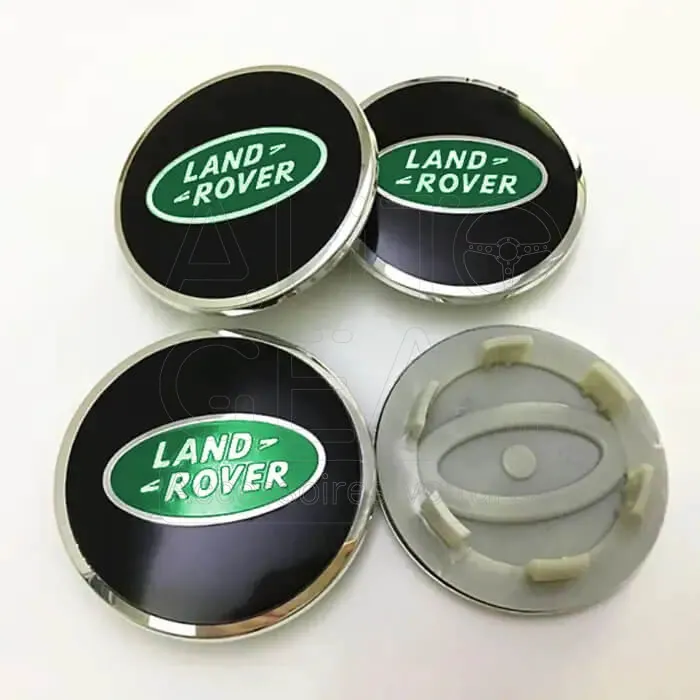 Cache-Moyeu Land Rover Logo Central (Lot de 4)