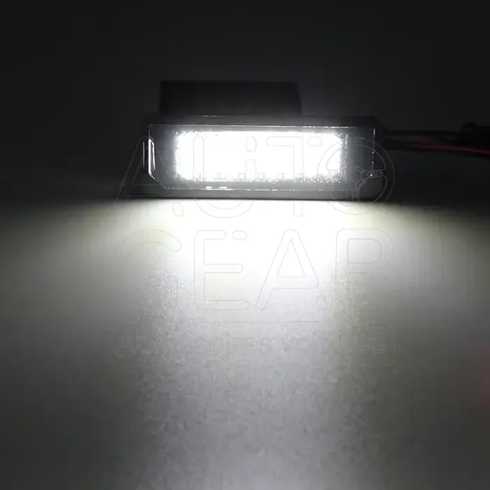 LED de Plaque d'Immatriculation Porsche Carrera GT vue 4