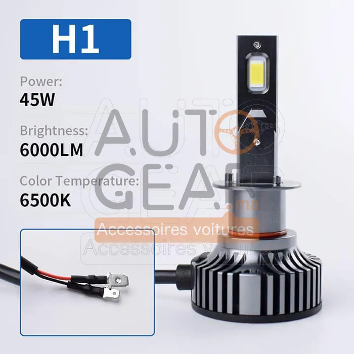 Ampoules LED K9 Canbus Sans Erreur pour Voiture et Moto (Lot de 2) vue 3
