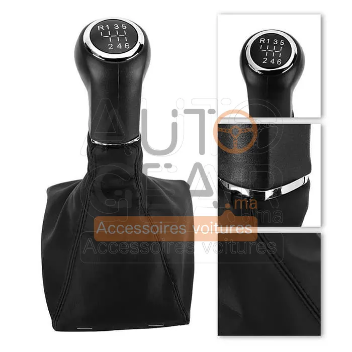 Pommeau de Levier de Vitesse Opel Astra H (2004-2010) vue 2
