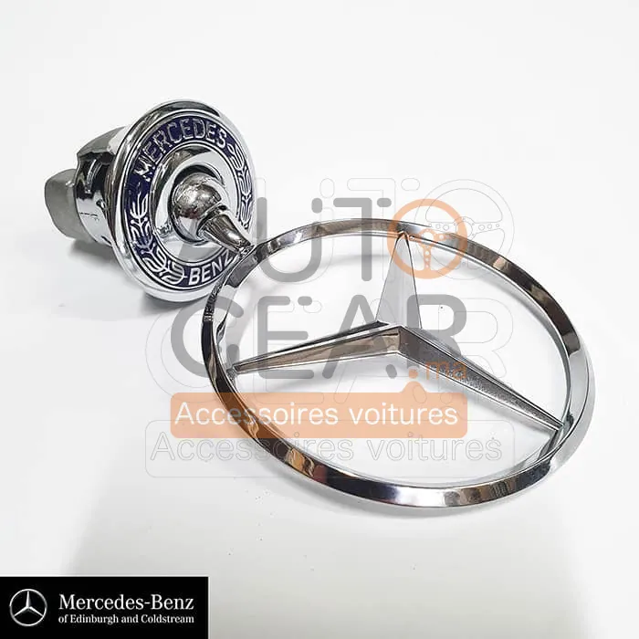 Étoile de Capot Chromée Mercedes-Benz (Modèles 1993-2009) vue 4