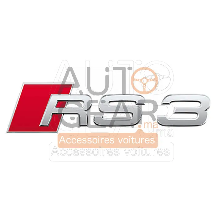 Logo de Coffre Audi RS 3 vue 2