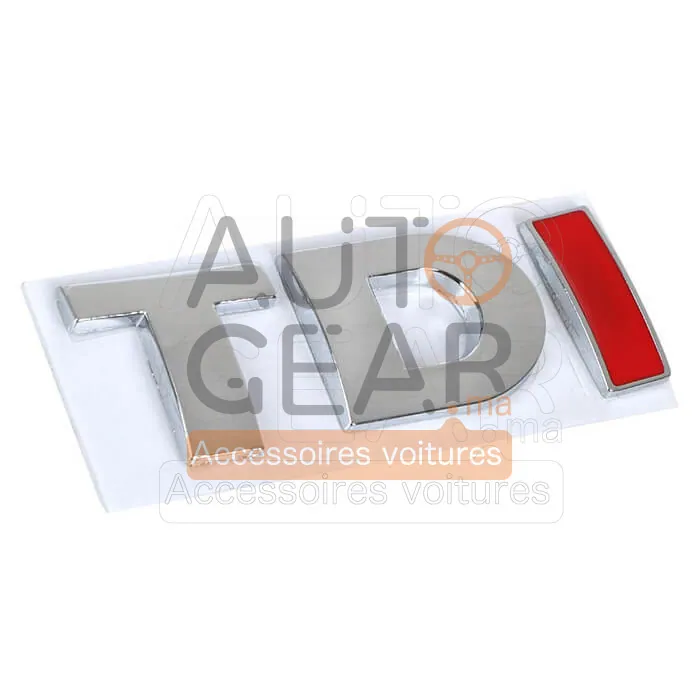 Logo de Coffre TDI Volkswagen vue 3