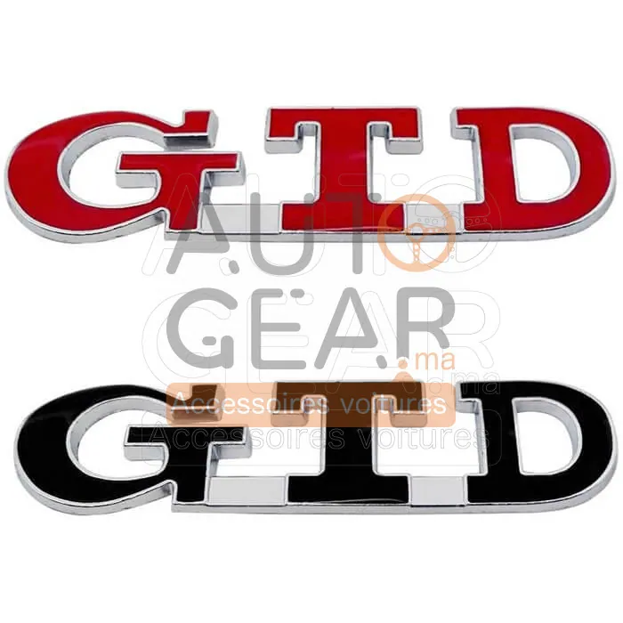 Logo de Coffre Volkswagen GTD vue 4