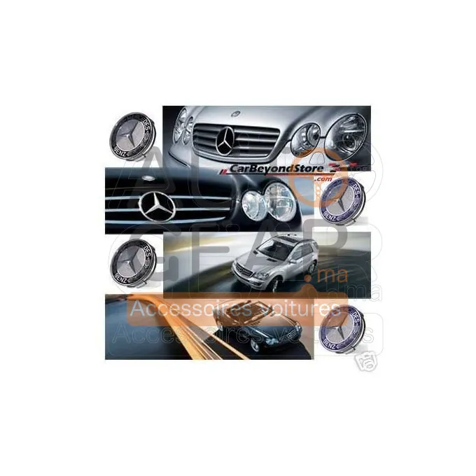 Cache-Moyeu Mercedes-Benz Logo Classic Center vue 4